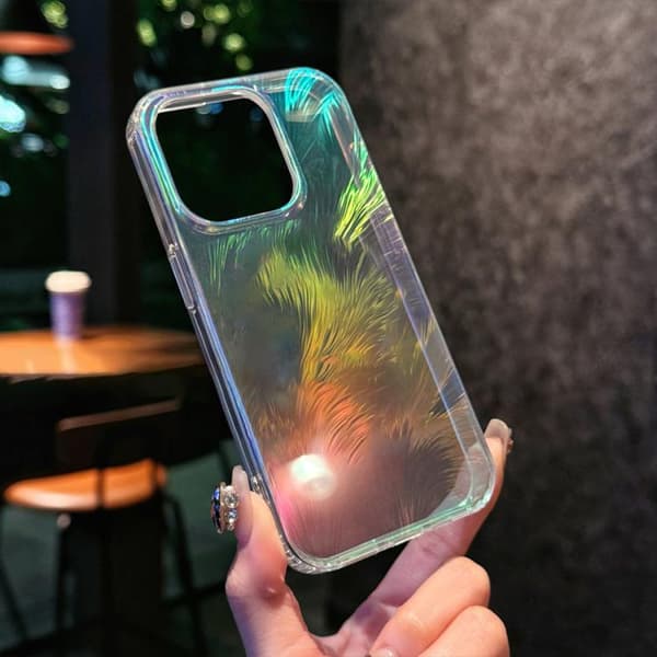 iPhone 16 Pro Max Glossy Färgad Stötsäker Skal