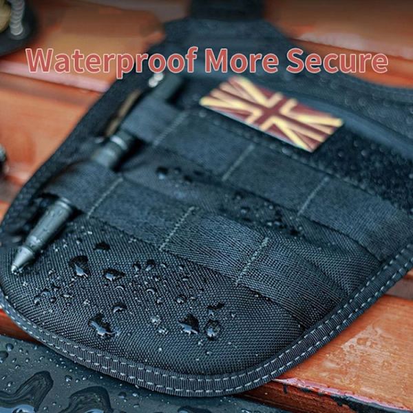 Armpit Invisible Shoulder Messenger Bag Personal Anti-theft Wallet Svart