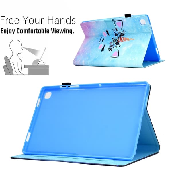 Samsung Galaxy Tab S6 Lite T610 Läderfodral med Penna Gnu