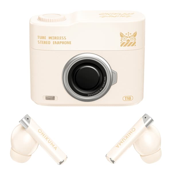 ONIKUMA T18 Bluetooth 5.3 Trådlösa Öronproppar Beige