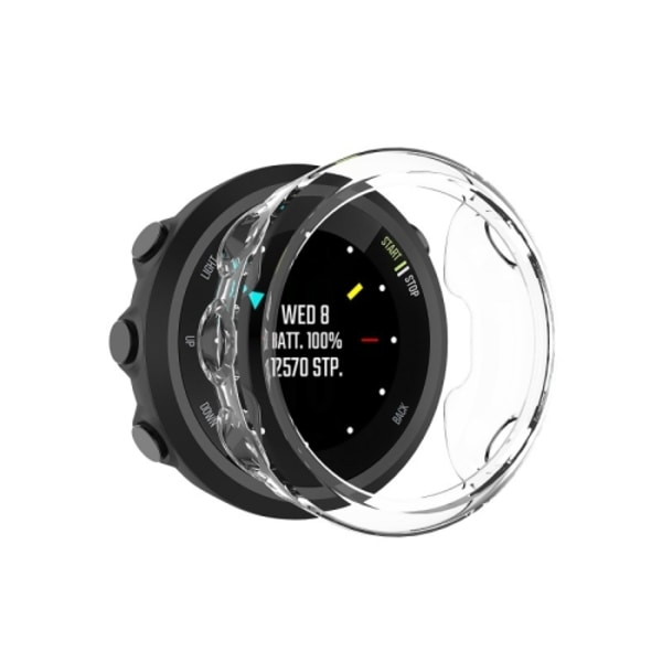 För Garmin Forerunner 45S TPU skyddande skal Transparent White