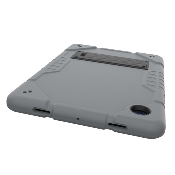 Samsung Galaxy Tab A8 Silikon Hybridfodral Grå Svart