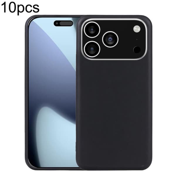 iPhone 18 Pro Max / iPhone 17 Pro Max Skal - TPU - 10-pack