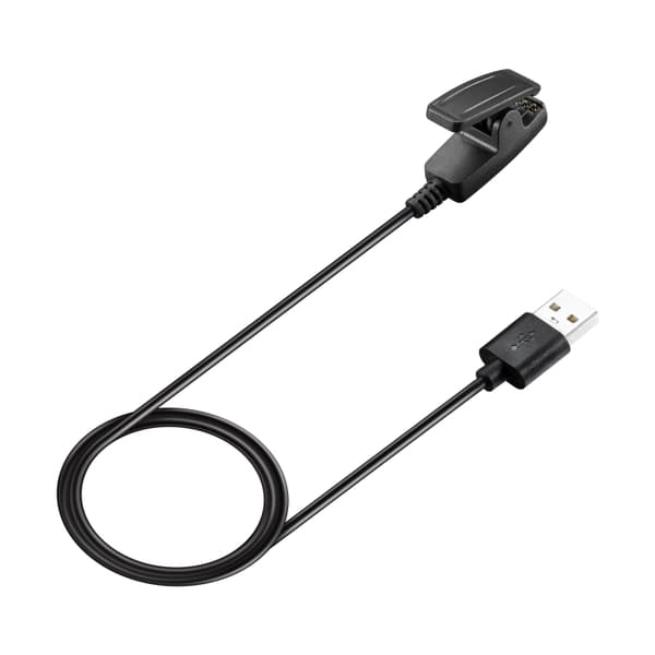 För Garmin Lily / Vivomove HR USB Clip Laddningsdocka med dataöverföringsfunktioner