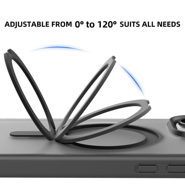 iPhone 16 Pro Mutural Armor Series MagSafe Magnetisk Hållare Skal Ökenguld