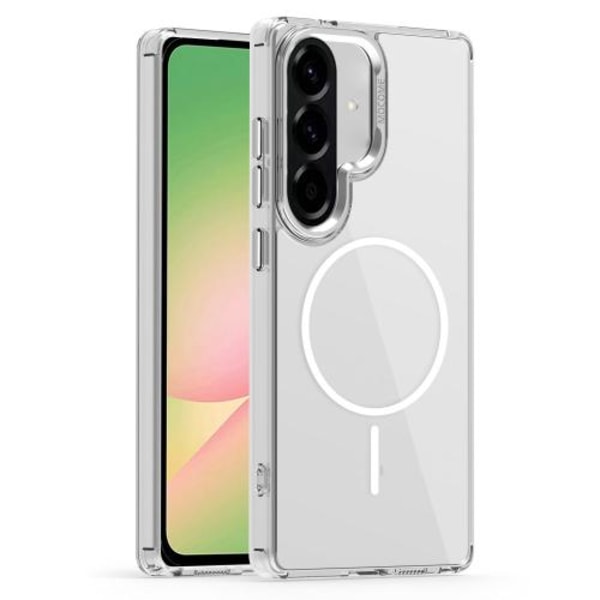 Samsung Galaxy A56 Skal Star Shield Thin Circle MagSafe Vit