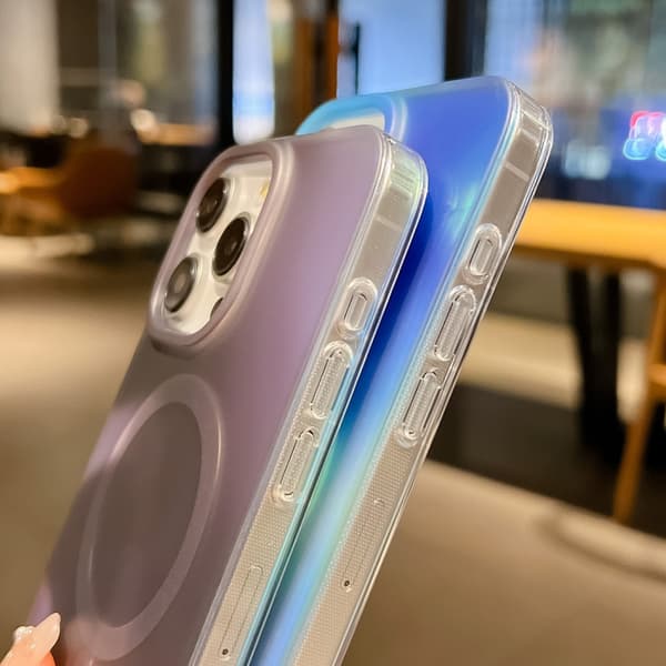 iPhone 16 Pro Max Skal Ink Gen2 Gradient MagSafe PC Hybrid TPU Blå