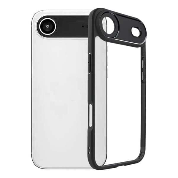 iPhone 17 Air Skal - frostat TPU + transparent PC