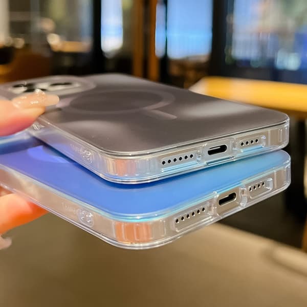 iPhone 17 Pro Max Skal Ink Gen2 Gradient MagSafe PC Hybrid TPU Blå