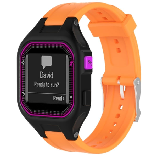 Justerbart watch för kvinnor för Garmin Forerunner 25 Orange
