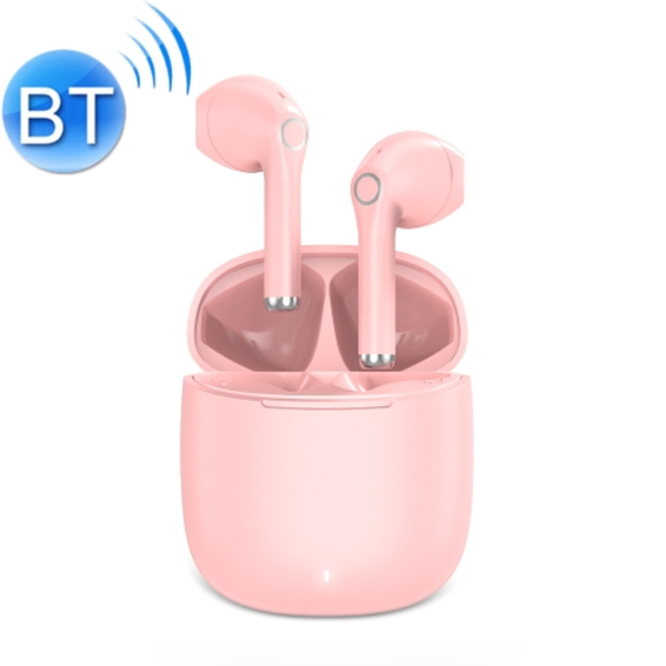 WiWU Airbuds TWS06 TWS Touch Trådlösa Bluetooth-hörlurar med laddningsbox, Siri & Samtal Rosa