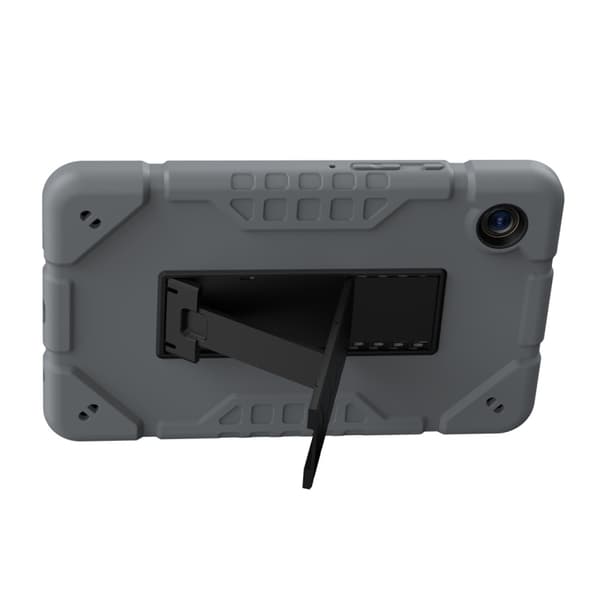 Samsung Galaxy Tab A9+ / A11+ Silikon Hybridfodral Grå Svart