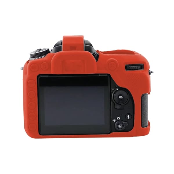 Mjukt silikonfodral för Nikon D7500 Röd