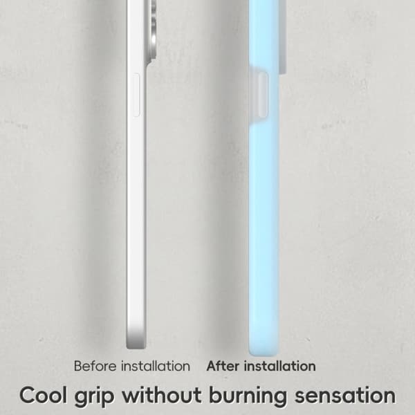 iPhone 16 Pro Max Jelly Liquid Silicone MagSafe Magnetisk Skal Grå