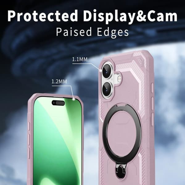 iPhone 17 Frosted MagSafe Skal Rosa