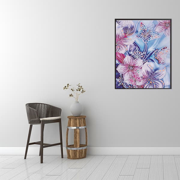 5D DIY Diamond painting - Fjäril