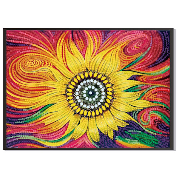 5D DIY Diamond painting - Krysantemum
