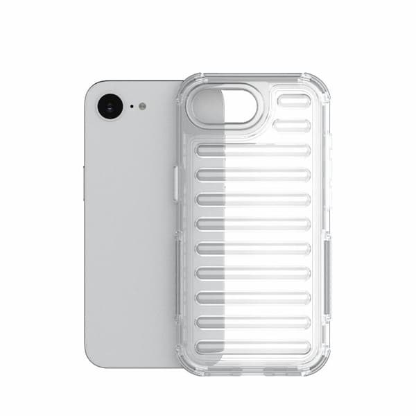 iPhone 18 Pro Max / iPhone 17 Pro Max Skal - hög transparens TPU hybrid PC med airbag Transparent
