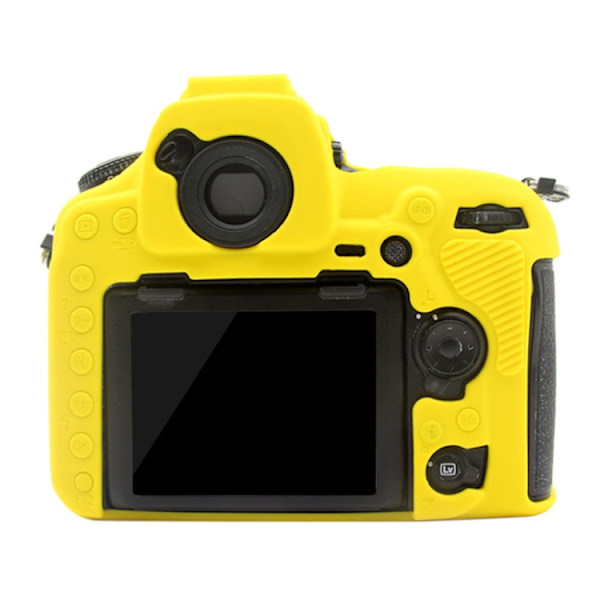 Mjukt silikonfodral för Nikon D850 Gul