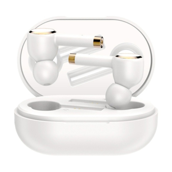 L2 TWS Stereo Bluetooth 5.0 Trådlösa Hörlurar med Laddningsbox, Automatisk Parning Vit