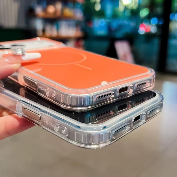 iPhone 18 Pro Max / iPhone 17 Pro Max Skal - Officiell Färg med MagSafe Blå