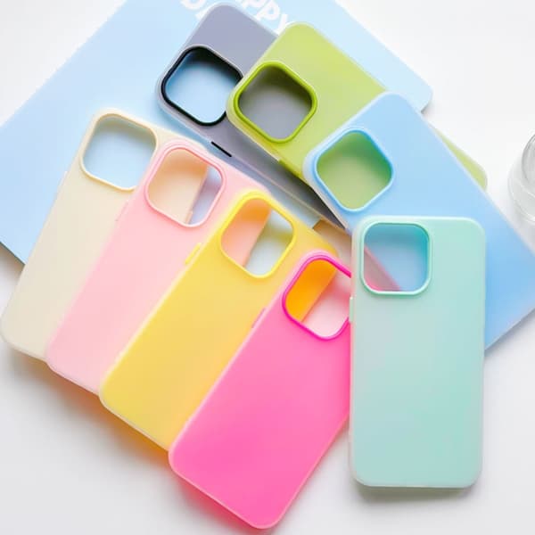 iPhone 16 Pro Max Skal Jelly Series TPU + PC Full Coverage Blå