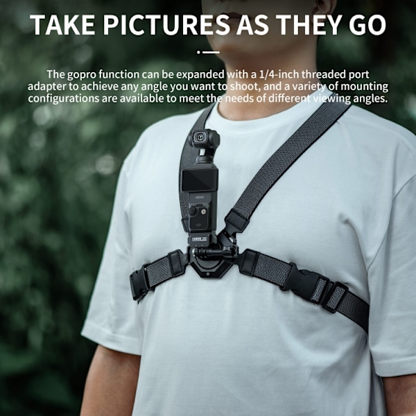 STARTRC Snabbmonteringsadapter förlängningsfäste för DJI Pocket 3