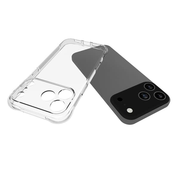 iPhone 18 Pro Max / iPhone 17 Pro Max Skal - Stöttålig och Halkfri TPU med Tjockare Design