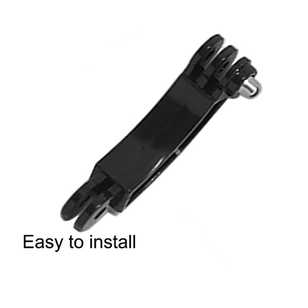 TELESIN Arc Extension Rod Sports Camera Tillbehör För GoPro HERO11 Black / HERO9 Black / DJI Osmo Action 3