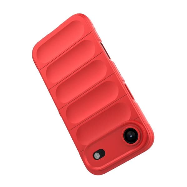 iPhone 17 Air Skal Magic Shield TPU + Flanell Grå