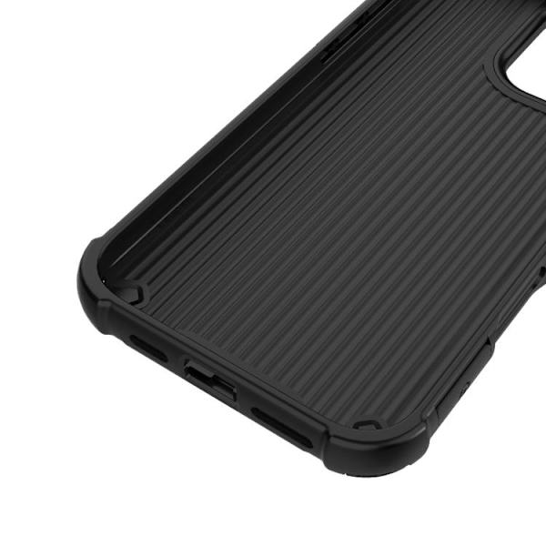 iPhone 16 Pro Grating Solid Color MagSafe Magnetisk Skal Ljusgrå
