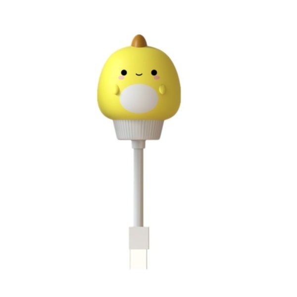Cartoon USB Power Mini Nattlampa - Fjärrkontroll Version (Dinosaurie)