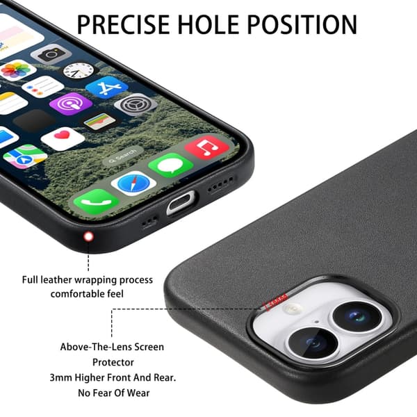 iPhone 16 Pro Max Electroplaterad Metallknapp MagSafe Skal Svart