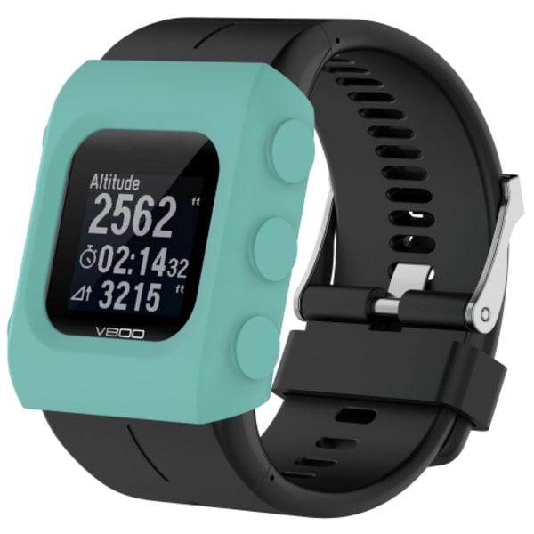 Enfärgad silikonklocka Watch för POLAR V800 Mint Green