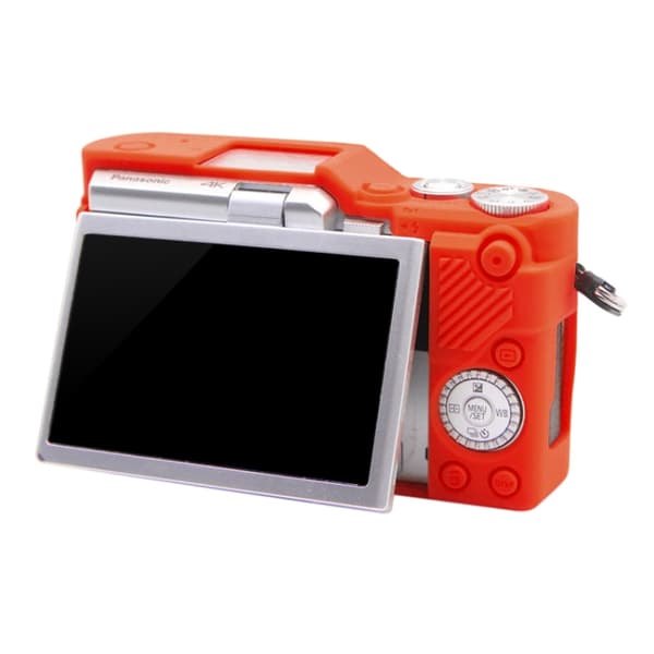 Mjukt silikonfodral för Panasonic Lumix GF10 Röd