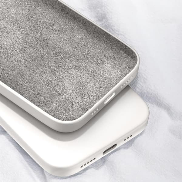 Redmi Note 14 5G - Imitationssilikonskal i flytande design Purpur