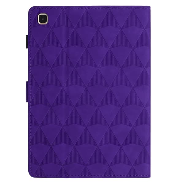 Samsung Galaxy Tab A7 Lite T220 Diamond Textured Leather Case Lila