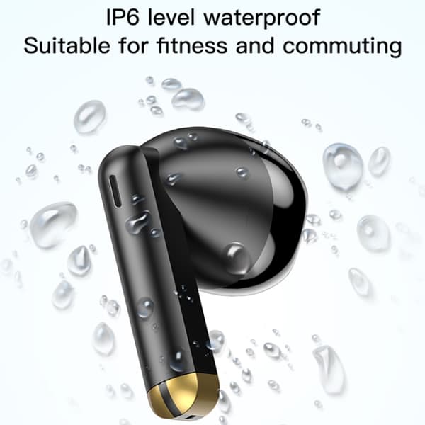 Yesido TWS15 Square True Wireless Bluetooth brusreducerande hörlurar Svart
