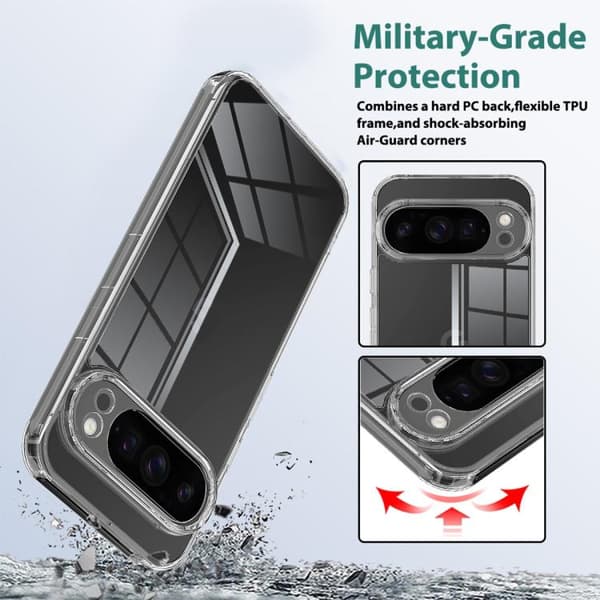 för Pixel 10 Pro XL Skal - Scratchproof Akryl TPU Telefonfodral