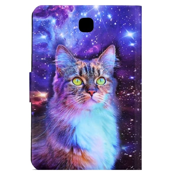 Samsung Galaxy Tab A 8.0 (2015) TPU Läderfodral Stjärnkatten