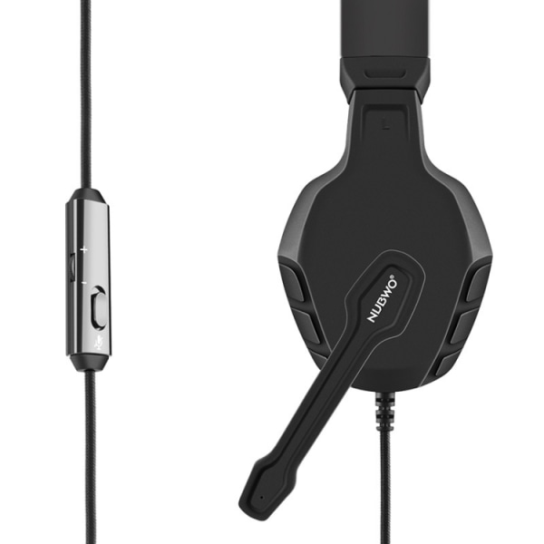 NUBWO U3 Datorspel Hörlurar med Subwoofer Svart