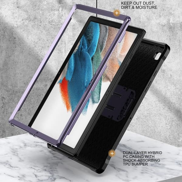 Samsung Galaxy Tab A8 10.5 (2021) skyddsfodral Lila