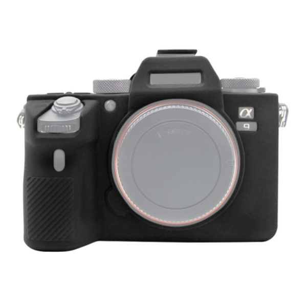 Mjukt silikonfodral för Sony A9 (ILCE-9) / A7 III/ A7R III Svart