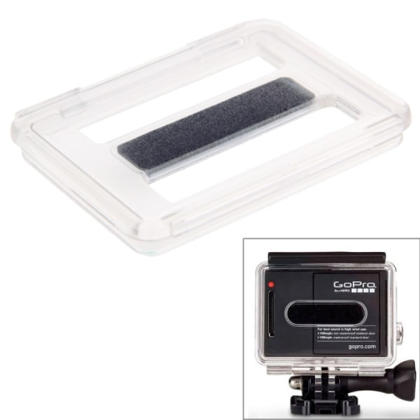 Apertured Backdoor Hard Housing Cover för GoPro Hero 4 / 3+