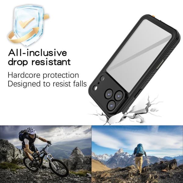 iPhone 18 Pro / iPhone 17 Pro Skal - RedPepper Vattentät Telefonfodral