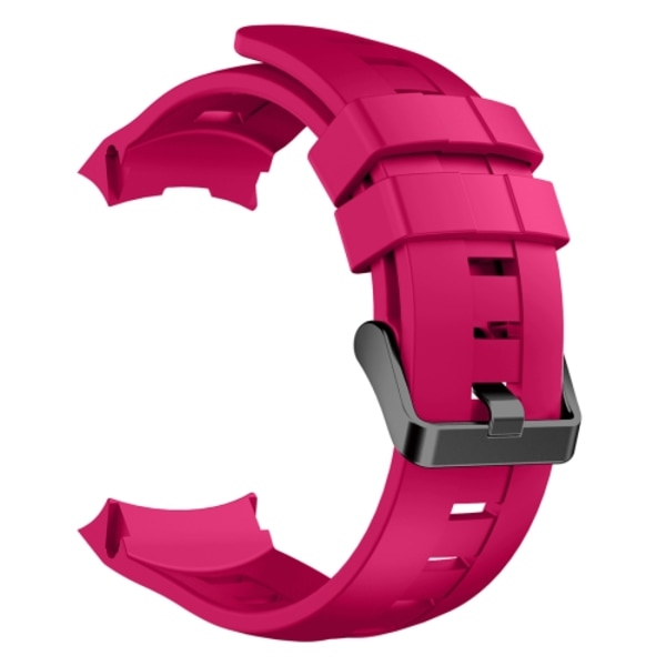 För Suunto Ambit3 Vertical Silicone Watch Band, bredd: 24 mm Magenta