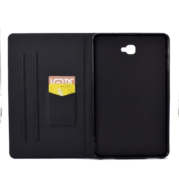 Samsung Galaxy Tab A 10.1 T580 TPU Smart Läderfodral Lat katt