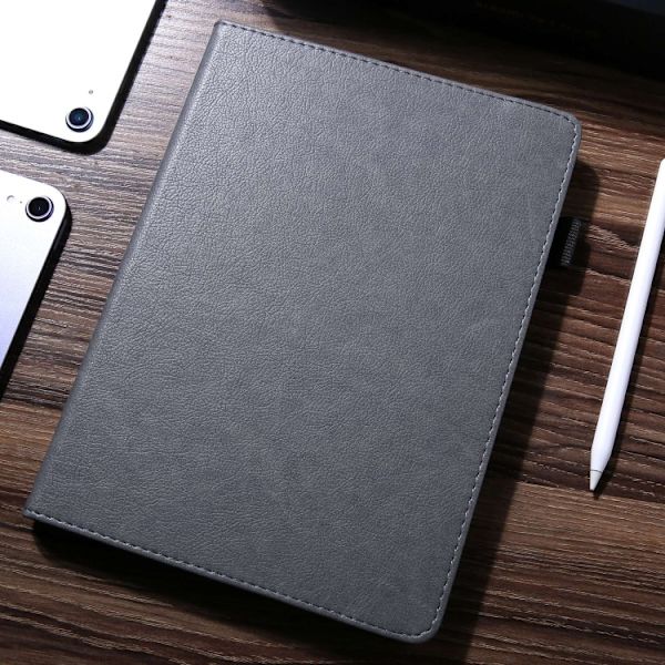 Samsung Galaxy Tab A9 / A11 Läderfodral Grå