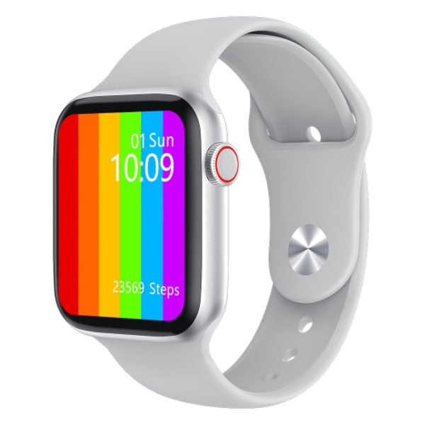 W46 1,75 tums IPS-färgskärm IP68 Vattentät Smartwatch Silver