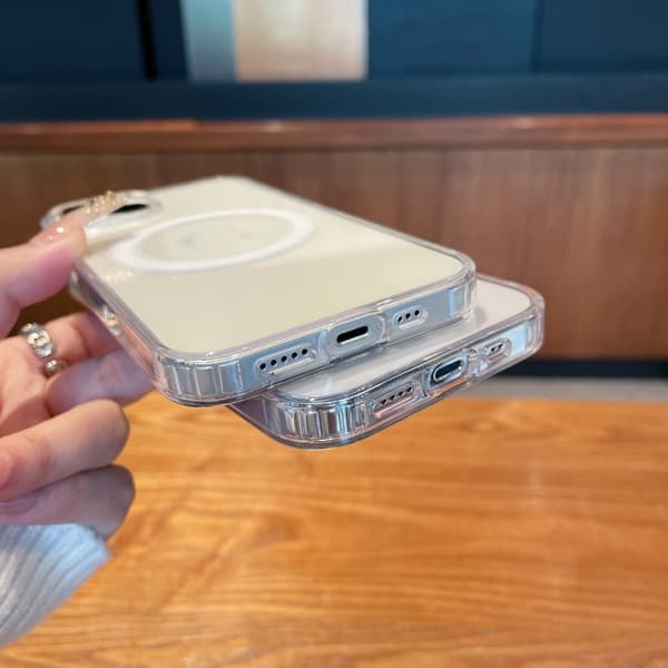 iPhone 18 Pro Max / iPhone 17 Pro Max Skal - Klar Akryl TPU med MagSafe